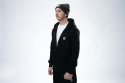 BLUZA NASH MAKE IT HAPPEN BADGE ZIPPED HOODY BLACK roz XXL