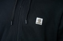 BLUZA NASH MAKE IT HAPPEN BADGE ZIPPED HOODY BLACK roz M