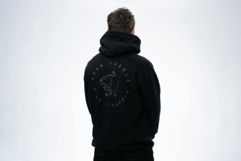 BLUZA NASH MAKE IT HAPPEN CARP LOGO HOODY BLACK roz XXL