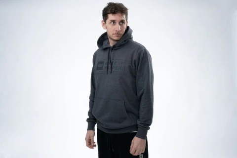 BLUZA NASH NASH MAKE IT HAPPEN COORDINATES HOODY GREY MARL roz XXXL
