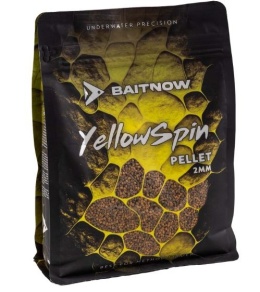 Baitnow Pellet Method Feeder - Yellow Spin 2mm 800g