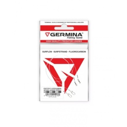 PRZYPON FLUOROCARBONOWY GERMINA SPOOK LEADER Z PINEM 20KG 40CM 2 SZT.