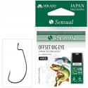 Haczyk offsetowy Mikado Sensual offset big eye nr1/0 4szt
