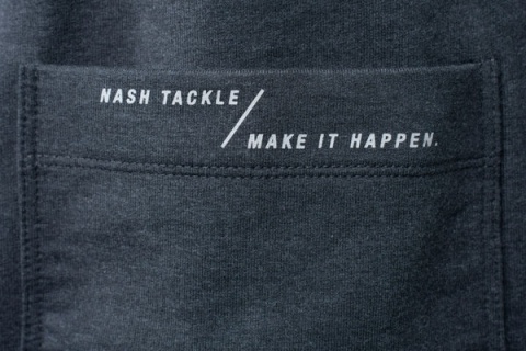 Nash Spodenki MAKE IT HAPPEN BADGE SHORTS Grey Marl Roz. XXXL