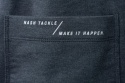 Nash Spodenki MAKE IT HAPPEN BADGE SHORTS Grey Marl Roz. L