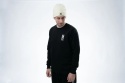 BLUZA NASH MAKE IT HAPPEN SINCE 1978 JUMPER BLACK rom L