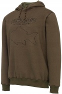 BLUZA Z KAPTUREM PROLOGIC MEGA FISH HOODIE ARMY GREEN ROZMIAR XL