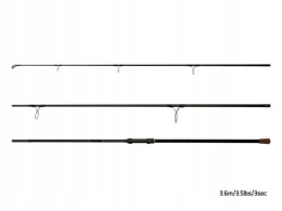 WĘDKA KARPIOWA DELPHIN WONDER LS+ 3,60 M 3,5 LB 3-SKŁADOWA