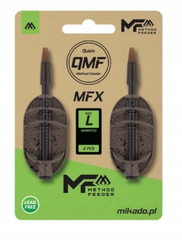 Mikado Koszyczek Method Feeder MFX Q.M.F. Rozmiar L 30g 2szt