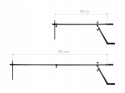 RAMIĘ FEEDEROWE DELPHIN PROFIARM 110-210 CM
