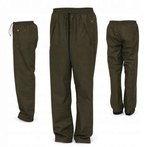 SPODNIE PRZECIWDESZCZOWE WĘDKARSKIE PROLOGIC STORM SAFE TROUSERS FOREST NIGHT ROZMIAR M