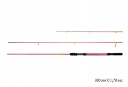 WĘDKA FEEDER DELPHIN QUEEN 3,30 m 100 g + 3 szczytówki