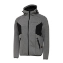 BLUZA Z KAPTUREM SAVAGE GEAR TEC-FOAM ZIP - CIEMNOSZARY MELANŻ ROZMIAR XL