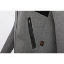 BLUZA Z KAPTUREM SAVAGE GEAR TEC-FOAM ZIP - CIEMNOSZARY MELANŻ ROZMIAR XXL