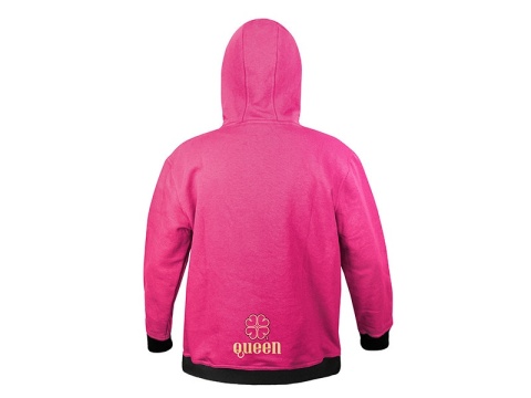 Bluza wędkarska damska z kapturem Delphin QUEEN 4Love rozmiar S