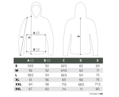 Bluza wędkarska z kapturem Delphin CATCH ME Hoodie Rozmiar M