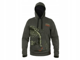 Bluza wędkarska z kapturem Delphin CATCH ME IF YOU CAN rozmiar XXXL