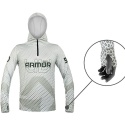 Bluza z kapturem Delphin UV ARMOR 50+ Olive - rozmiar M