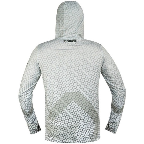 Bluza z kapturem Delphin UV ARMOR 50+ Olive - rozmiar M