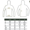 Bluza z kapturem Delphin UV ARMOR 50+ Olive - rozmiar L
