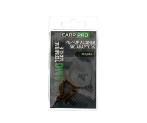 Carp Pro Pop-Up Aligner Rig Adaptors Camo CP6507C - adaptery do haczyka 5 szt.