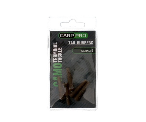 Carp Pro Tail Rubbers Camo CP6508C – gumowe nasadki do klipsa 5 szt.