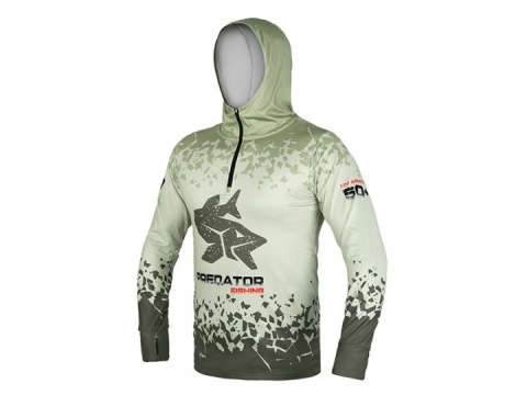 Bluza z kapturem Delphin UV ARMOR 50+ Predator Rozmiar M