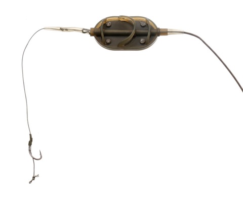 Carp Pro Flat Koszyk Method Feeder Rig 30 g - gotowy zestaw karpiowy z haczykiem nr 6