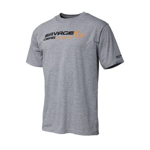 KOSZULKA SAVAGE GEAR T-SHIRT Z DUŻYM LOGO ROZMIAR XL