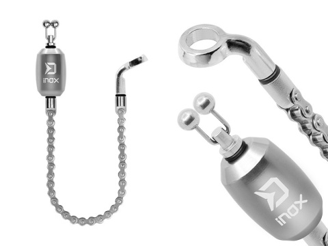 Hanger sygnalizator brań Delphin INOX metalowy łańcuszek 65 g