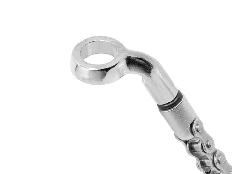 Hanger sygnalizator brań Delphin INOX metalowy łańcuszek 65 g