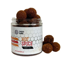 Nano Baits Kulki Tonące Hot Spice Red Rose 20mm 250ml