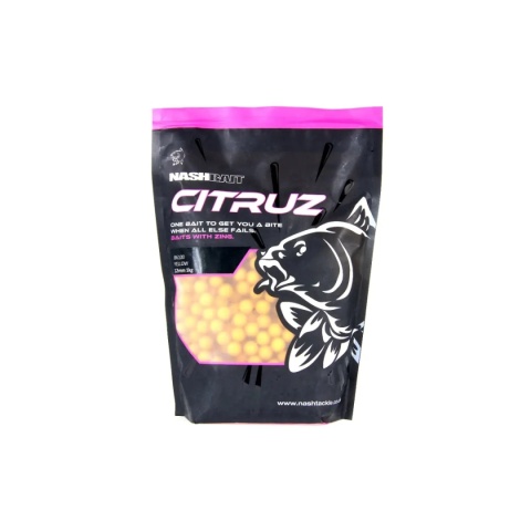Nash Kulki Citruz Boilies 12mm 1kg Yellow