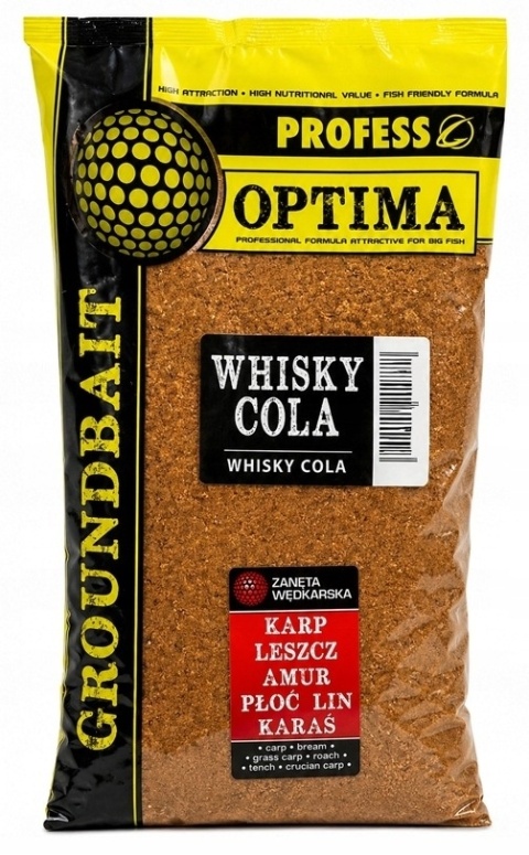 Profess zanęta Optima Whisky Cola 1 kg