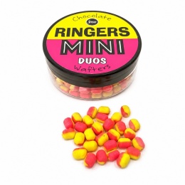 Ringers Chocolate Orange Mini Duos Yellow Pink 8x5 mm 30 g