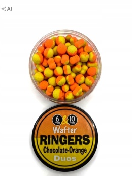 Ringers Chocolate Duo Orange/Yellow Wafters 6 i 10 mm 35 g Method Feeder