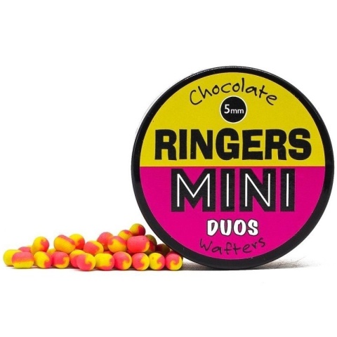 Ringers Chocolate Orange Mini Duos Orange Pink 8x5 mm 30 g