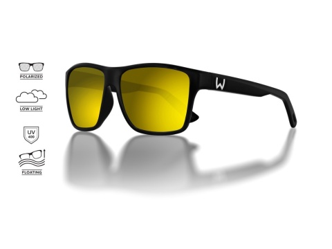 Westin Pływające okulary polaryzacyjne W6 STREET 200F UV400 Matte Black - LB Brown LM Yellow AR Green