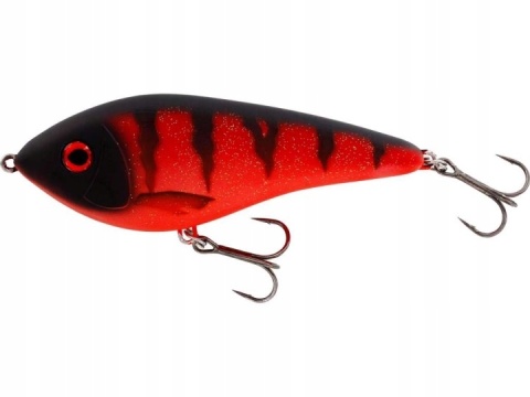 Wobler Westin Swim Glidebait Silent 12 cm 62 g FIRE tonący na szczupaka
