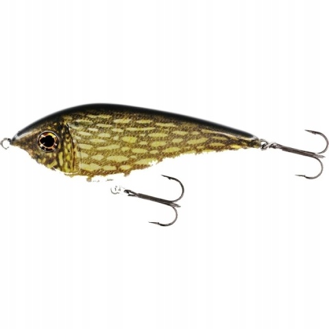 Wobler Westin Swim Glidebait Silent 12 cm 62 g Real Pike tonący na szczupaka