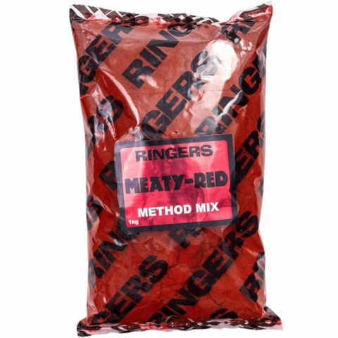 Zanęta Ringers Method Mix Meaty Red 1 kg