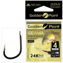 # Haczyk Mikado Golden Point Iseama GB rozmiar 4 - 10 sztuk