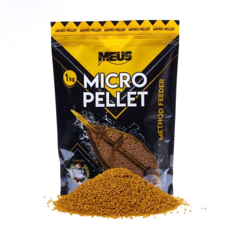Meus Pellet Durus 2mm Micropellet 1kg Kukurydza
