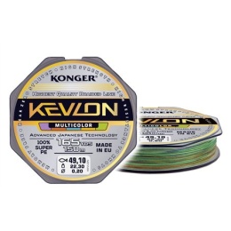 Plecionka morska Konger Kevlon Multicolor 150 m X4 0,20mm 22,3kg