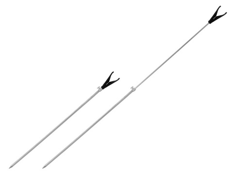 Teleskopowa podpórka do wędki Delphin stalowa 50-90CM