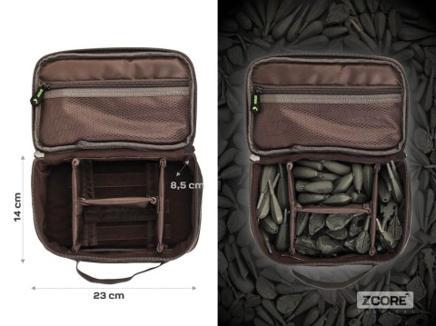 Etui na ciężarki ZFISH Z-CORE Camo 23 × 14 × 8,5cm