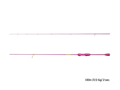 Wędka spinningowa Delphin QUEEN Action 183 cm 0,5-6 g