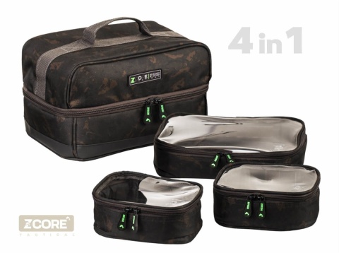 Torba / Organizer wędkarski ZFISH Z-CORE Camo 4w1 z pudełkami