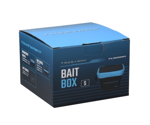 Pojemnik na przynęty Flagman Tregaron Bait Box z pokrywą rozmiar S: 15 × 15 × 10 cm